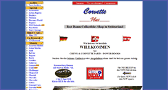 Desktop Screenshot of corvette-plus.ch